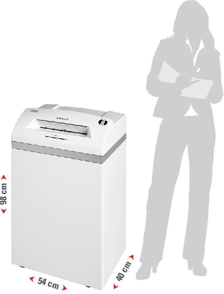 Intimus 227154S1 Model 120CC3 Cross Cut Paper Shredder; Shreds 21-25 Papers per Pass; Accepts Paper Clips, Staples, Credit Cards, Floppy Disks, Junkmail, and CDs/DVDs