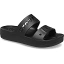 Crocs Women Baya Sandal 208188-001 Black W6 gallery image