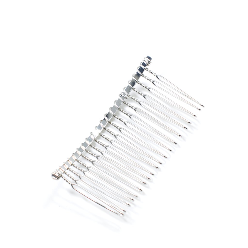 Schmuckherstellung 10x Haarspangen aus Metall Haarkamm Haarspange DIY Braut Haarschmuck Zubehör