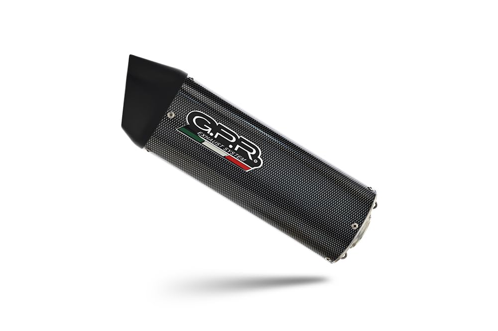 Escape GPR compatible con Benelli Bn 302 S 2015-2016, Furore Poppy, escape homologado, silenciador con db asesino extraíble y conexión específica