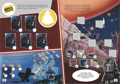 LEGO® Star Wars™: The Dark Lord (with Darth Vader minifigure, lightsaber and exclusive mouse droid mini-build) (LEGO® Minifigure Activity) - Image 4