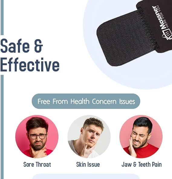 Miniatura 6 de Massner Correa de barbilla para usuarios de CPAP, transpirable, cómoda correa de barbilla CPAP para ronquidos, correa ajustable para ronquidos para