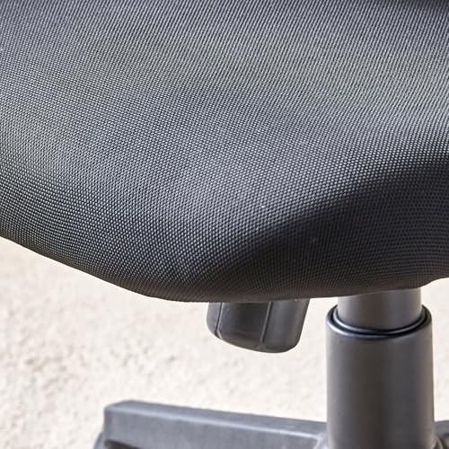Image of Home Centre | Yuva Ergofit Office Chair | Ergonomic Study Chair | Polyester Blend | Black | 1 Year Warranty
