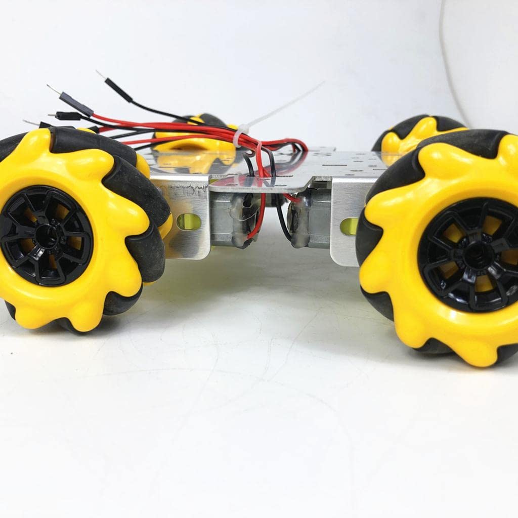 Robot Inteligente con Chasis Y Kit (Motor TT, Acoplamiento, Ruedas Mecanum)