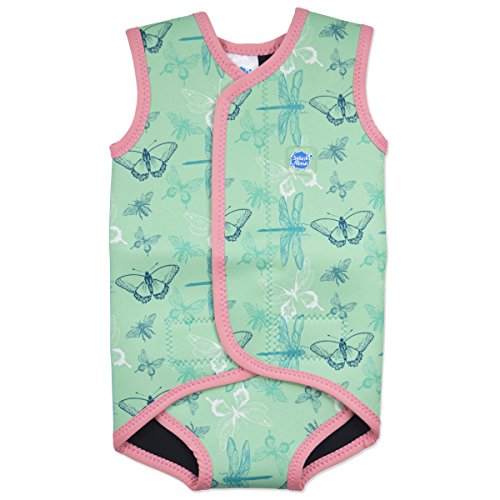 Splash About Baby Wrap Wetsuit Traje de Neopreno, Infantil, Multicolor (Little Ducks), 6-18 Meses