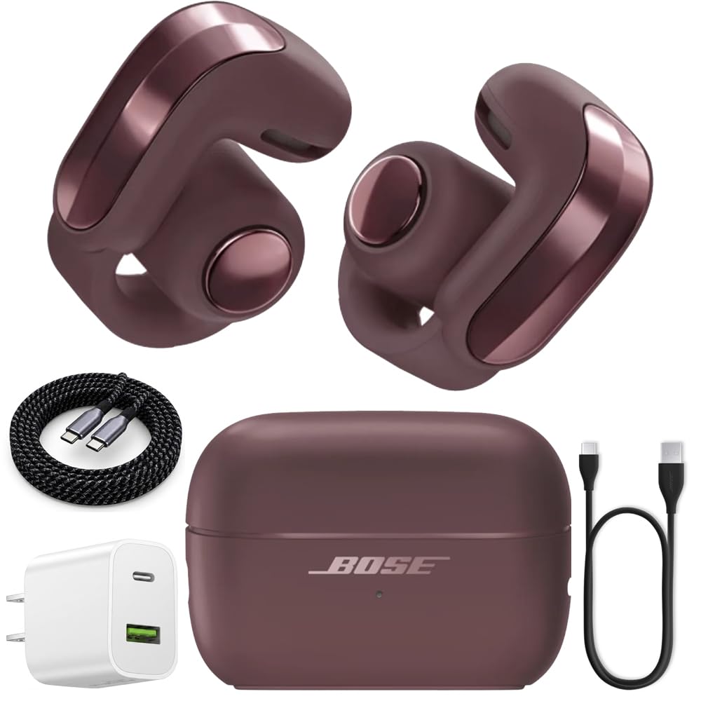 Bose Ultra Open Earbuds Bluetooth (2nd Gen) Power Bundle