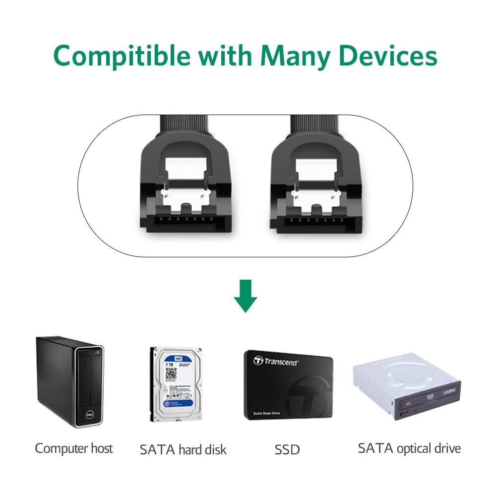 Ugreen SATA 3.0 Disk Kablosu 50 CM