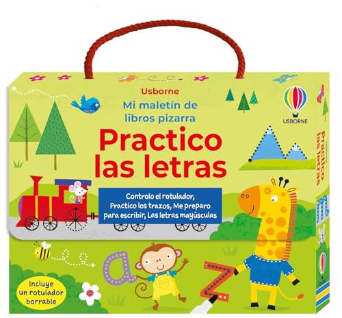 Practico las letras (Mi maletín de libros pizarra)