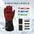 RDGDFONG Heated Gloves - 5V 6000mAh Rechargeable Heated Gloves for Men Women, Waterproof & Non-Slip Electric Heating Glove for Cycling, Skiing, Hunting, Hiking(M)