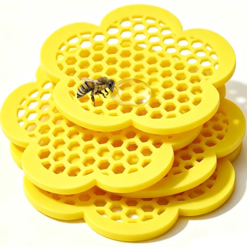4 Pack Floating Bee Island and Water Feeder