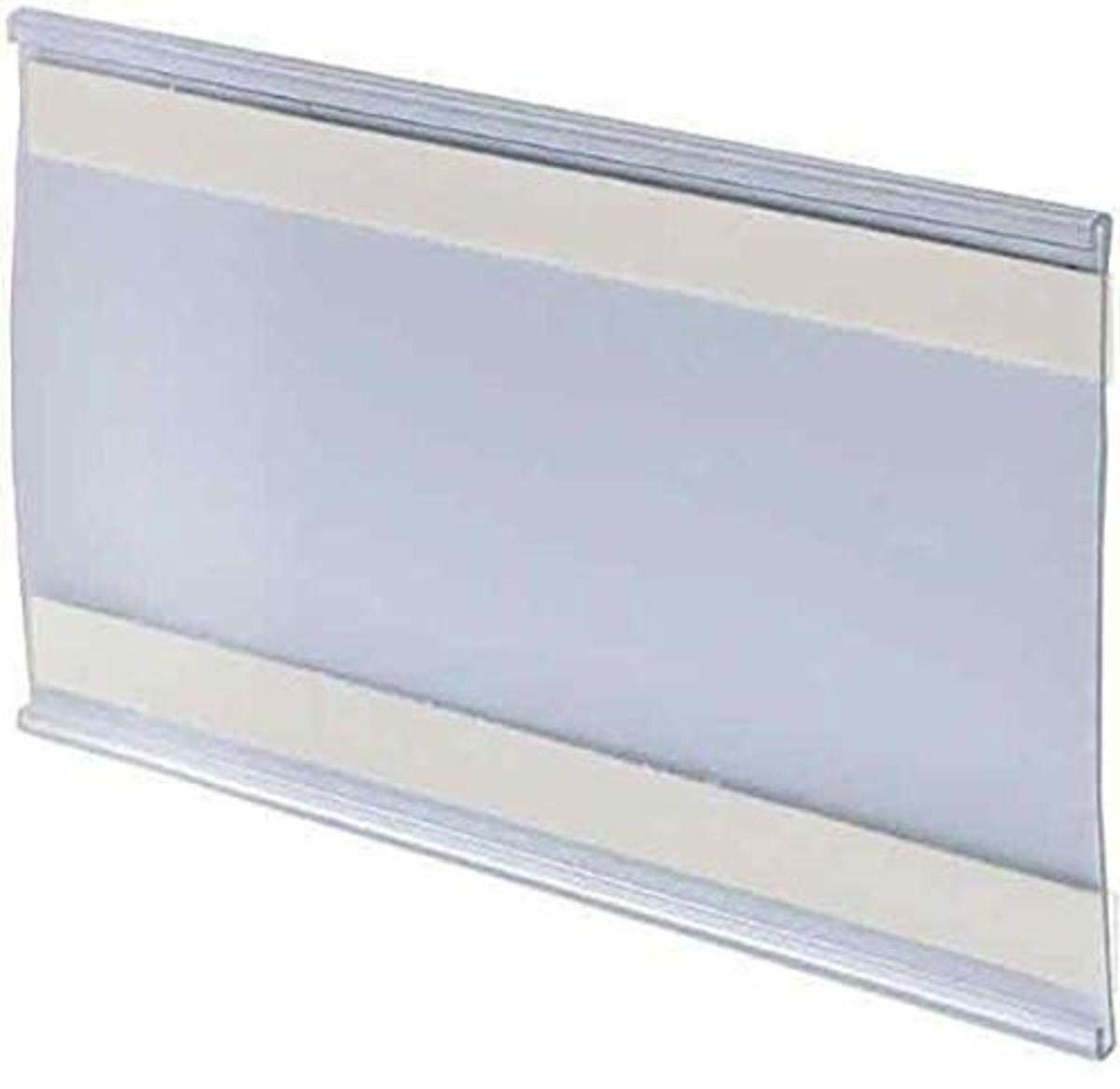 Azar Displays 199613 6-Inch Width by 4-Inch Height Adhesive Back Nameplate, 10-Pack