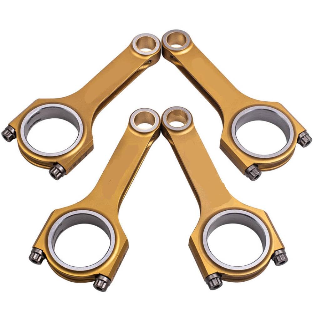 Biella titanizzata compatibile con Calibra A 1990 1997 Coupe 2.0i 16V 2.0i 16V 4x4 per bielle 2.0 C20xe C20LET Z20LET