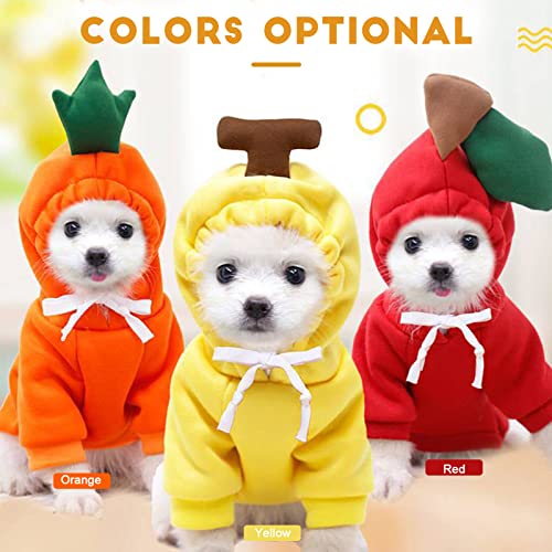 Tempaky Roupas para cachorros Moletom para cachorros Roupas quentes com cordão design para cachorros