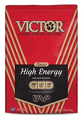 Victor Super Premium Dog Food – High Energy Dry Dog Food for Active...