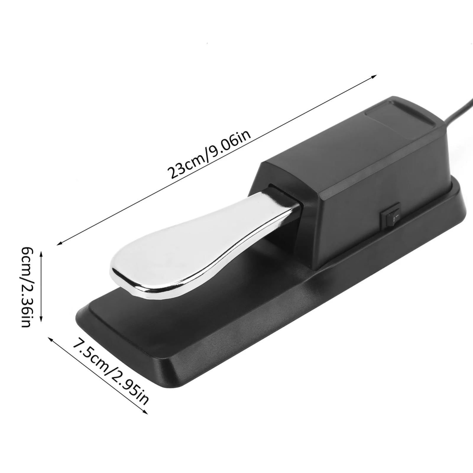 Pedal de sostenido Pedal de piano digital sostenido | Accesorios for instrumentos for sintetizador de teclado de piano eléctrico