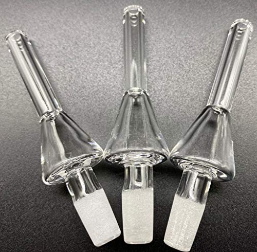 10mm Quartz Frost Tip with Protective Case, (Pack of 3)