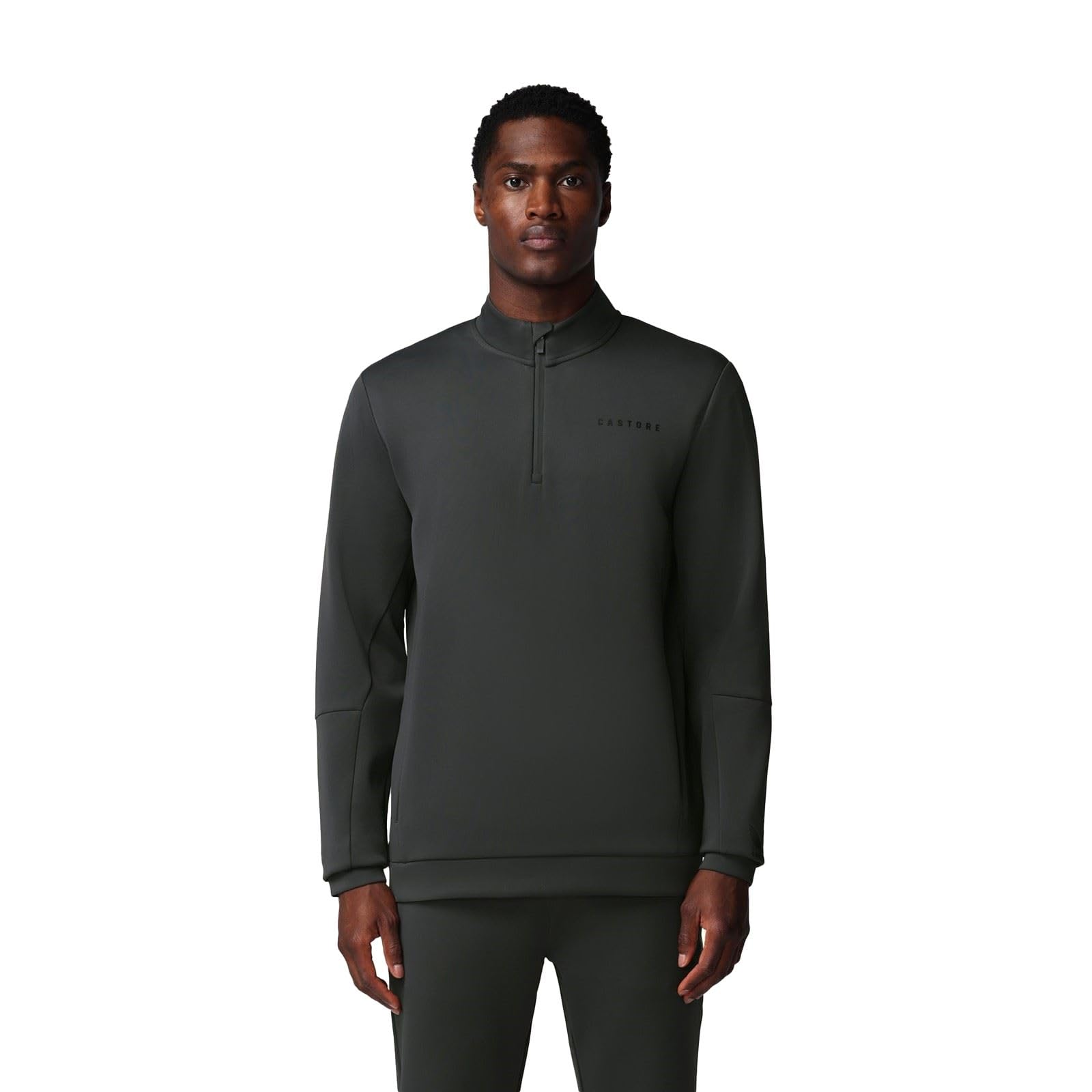 Castore Flex 1/4 Zip Men's Grey Sweatshirt - L