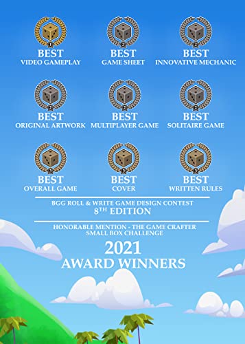 Image of Kheo Games Go Goa Board Game Exciting Adventure Strategy Board Game for Kids & Family Dice Game for Adults, Teenagers 14 Years 1-6 Players