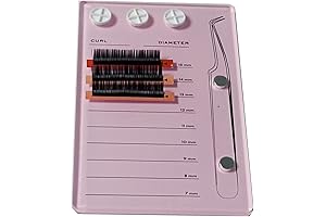 Insumos para Lashistas: Paleta de Enxertia de Cílios para Extensões de Cílios