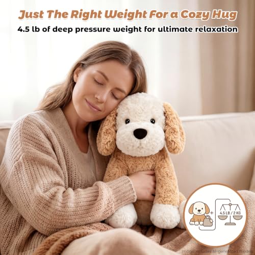 Wypchane zwierzątko z obciążeniem 61 cm, 2 kg, wypchane zwierzęta ważone do