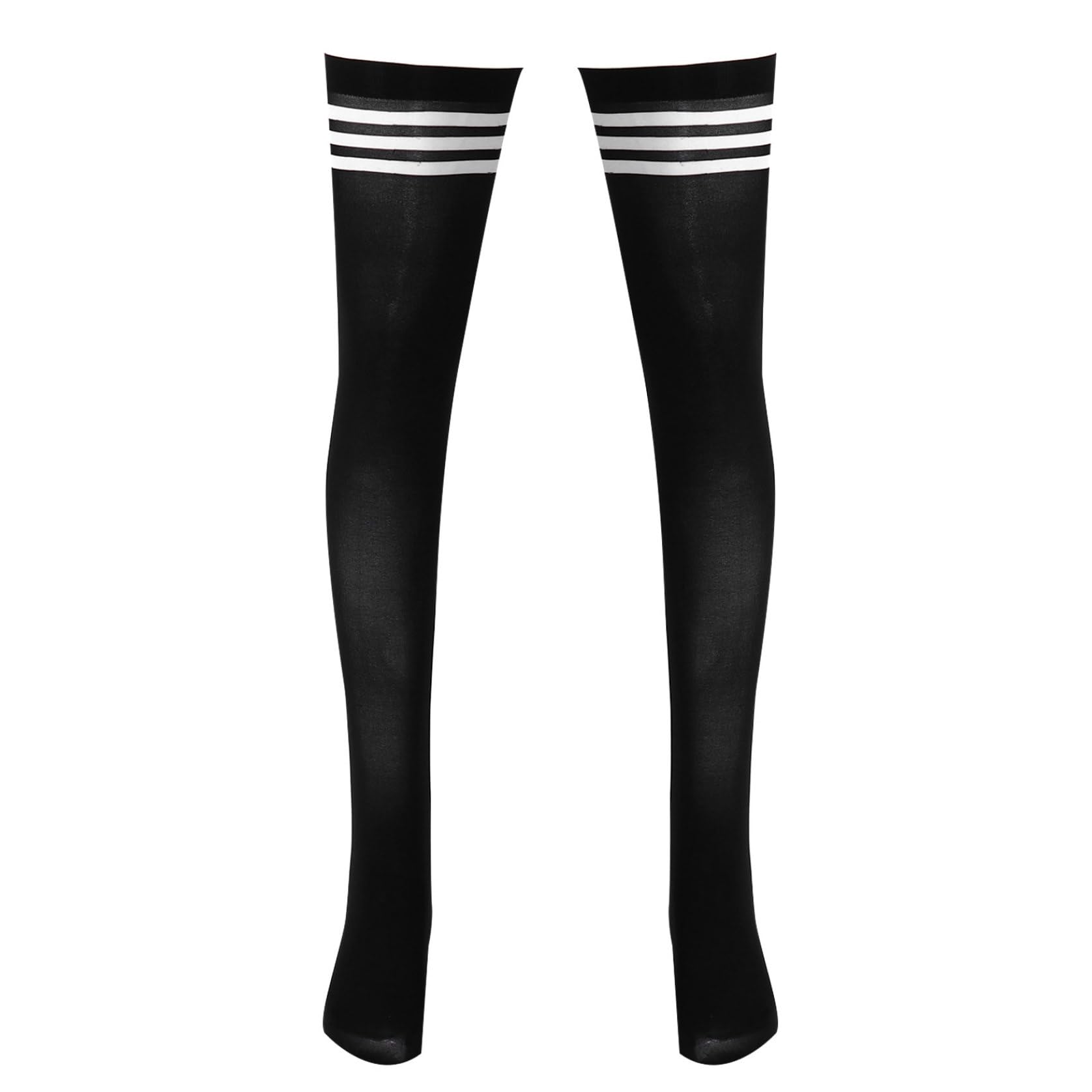 Cheer Leader Kostüm Damen Langarm Crop Top Minirock Mit Pompoms/harrband/SockenKarneval Halloween Cheerleading Outfit Lila XXL