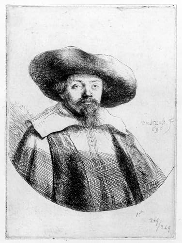 Lienzo artístico de Rembrandt: lienzo de alta calidad de Samuel Manasseh para pared, 60x90cm