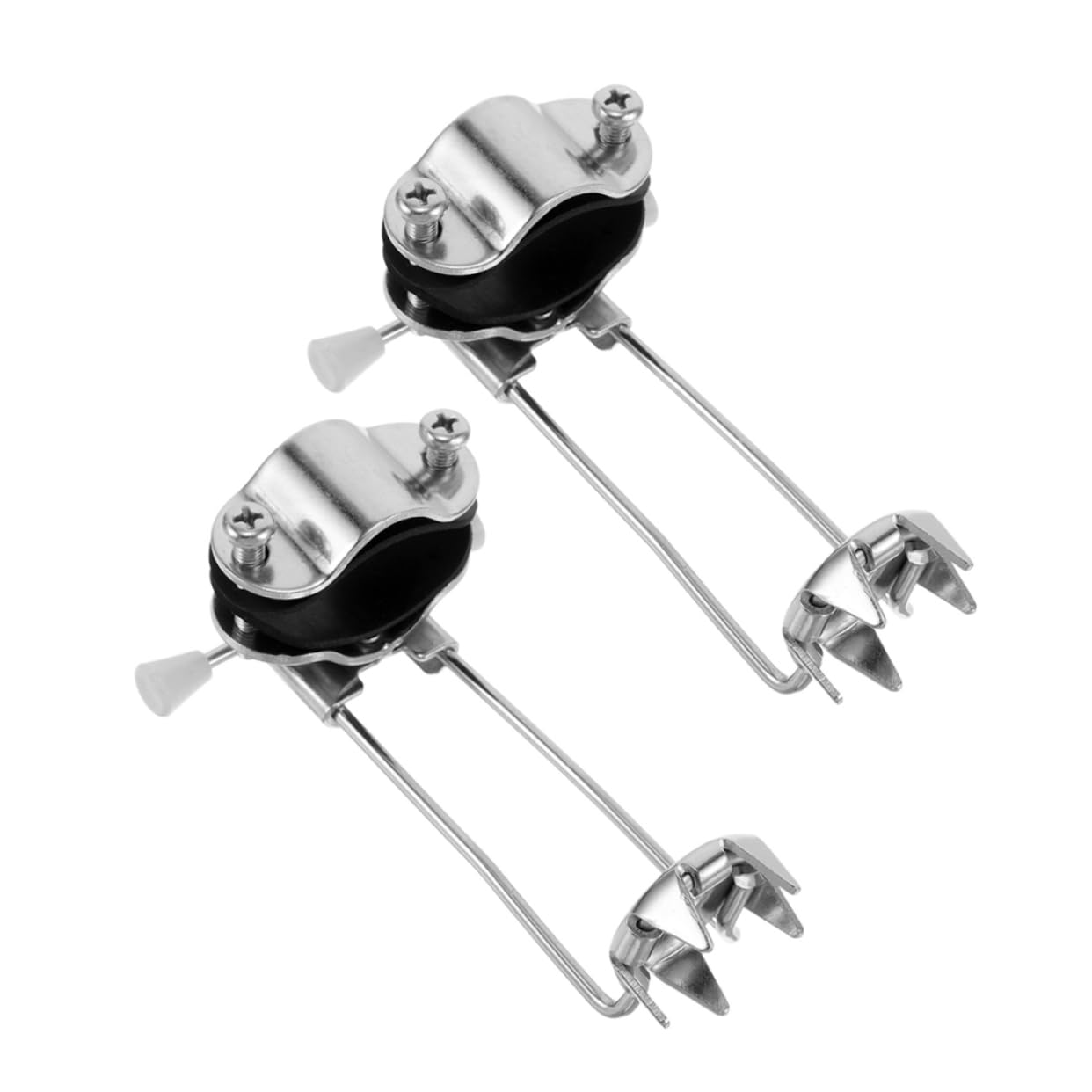 POPETPOP 2pcs Heavy Duty Cane Ice Tips Crampons for Walking Sticks Trekking Poles Crutches Slip Grip for Seniors Snowy Outdoor Activities