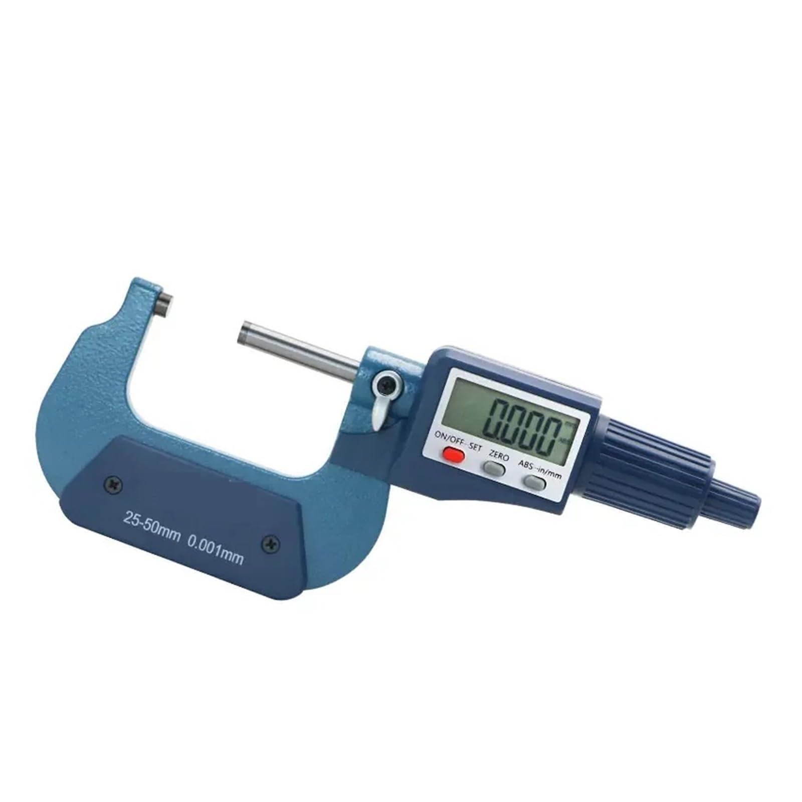 Micrómetro digital de 25-50 mm, calibrador micrómetro electrónico 0.001 con caja venta al por menor exterior micras,Procalibrado