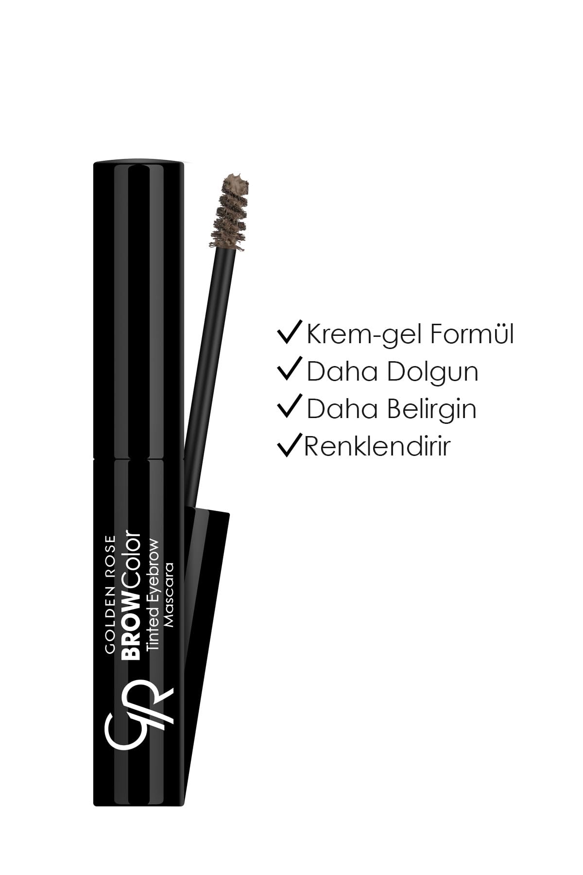 Golden Rose Brow Color Tinted Eyebrow Mascara Maskara (No: 01)