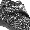 Jo & Joe Bob Mens Black Easy Fasten Bootie Slipper - Size 9 UK - Black #5