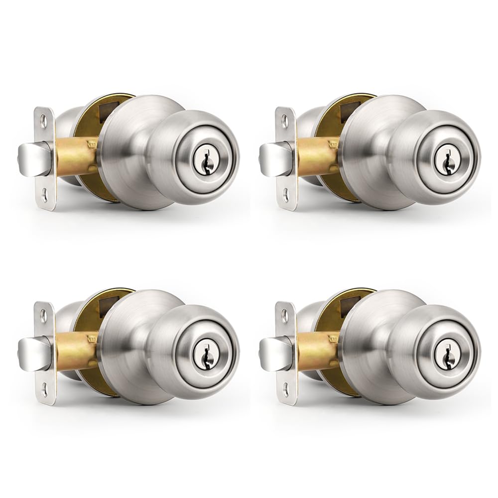 Probrico Keyed Alike Door Knobs - 10 Pack -8