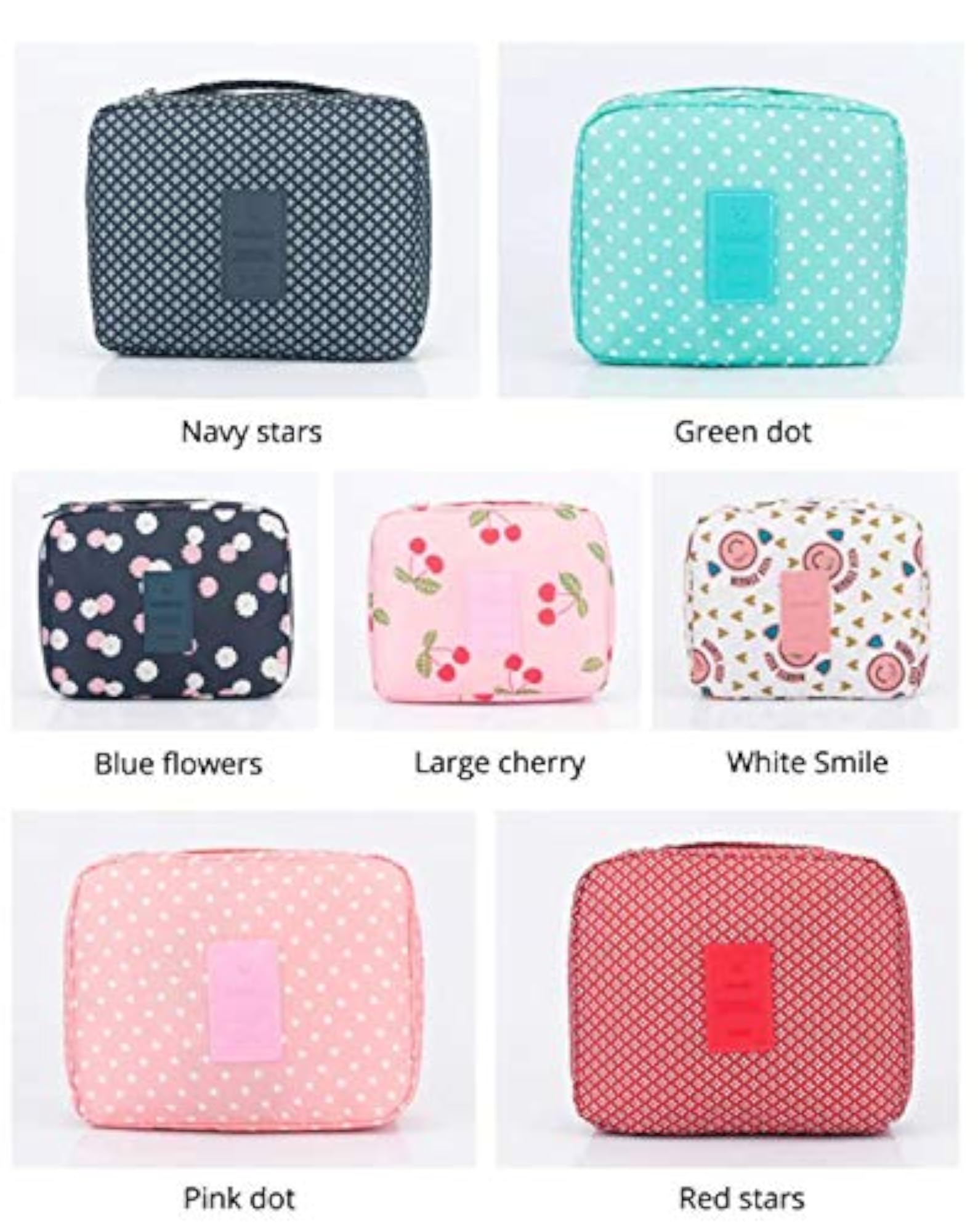 Travel Cosmetic Makeup Carrying Pouch Bag, Organizer for Women