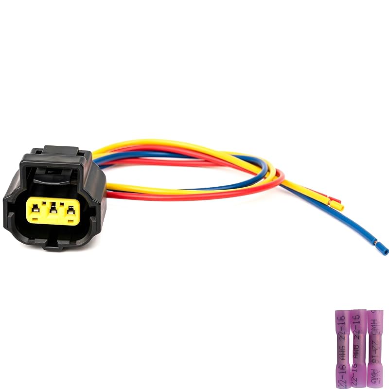Conector Pigtail de 3 Fios para Alternador Ford 6G bxoxlmm – 1 unidade