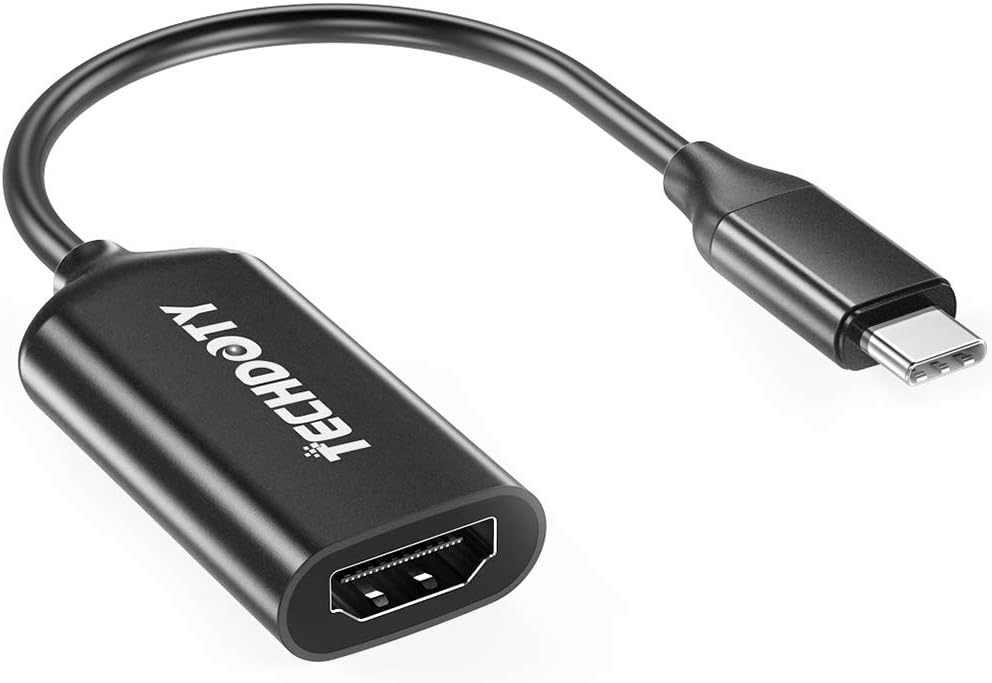USB Type-C to DP/DisplayPort Adapter for MacBook Pro, Google Chromebook, Samsung Galaxy S8, Support up to 4K 60Hz Resolution Video Output