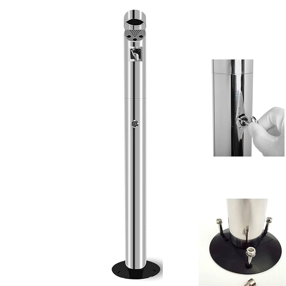 Y☆656 日本たばこ産業 標準スタンド灰皿 屋外屋内共用タイプ 未