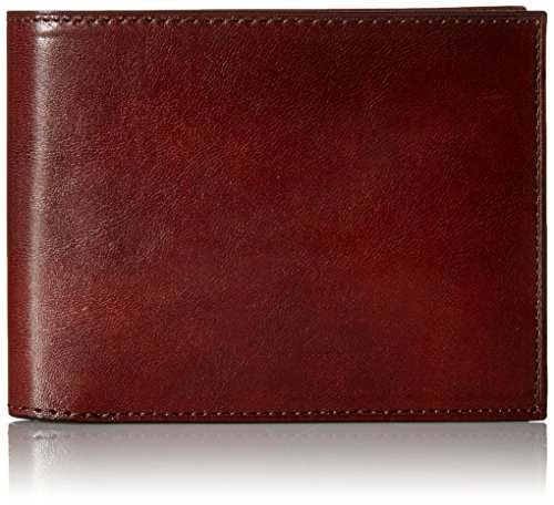 Bosca Men's Wallet, Old Leather Continental Bifold Wallet With I.d. Flap, Dark Brown #TOP7
