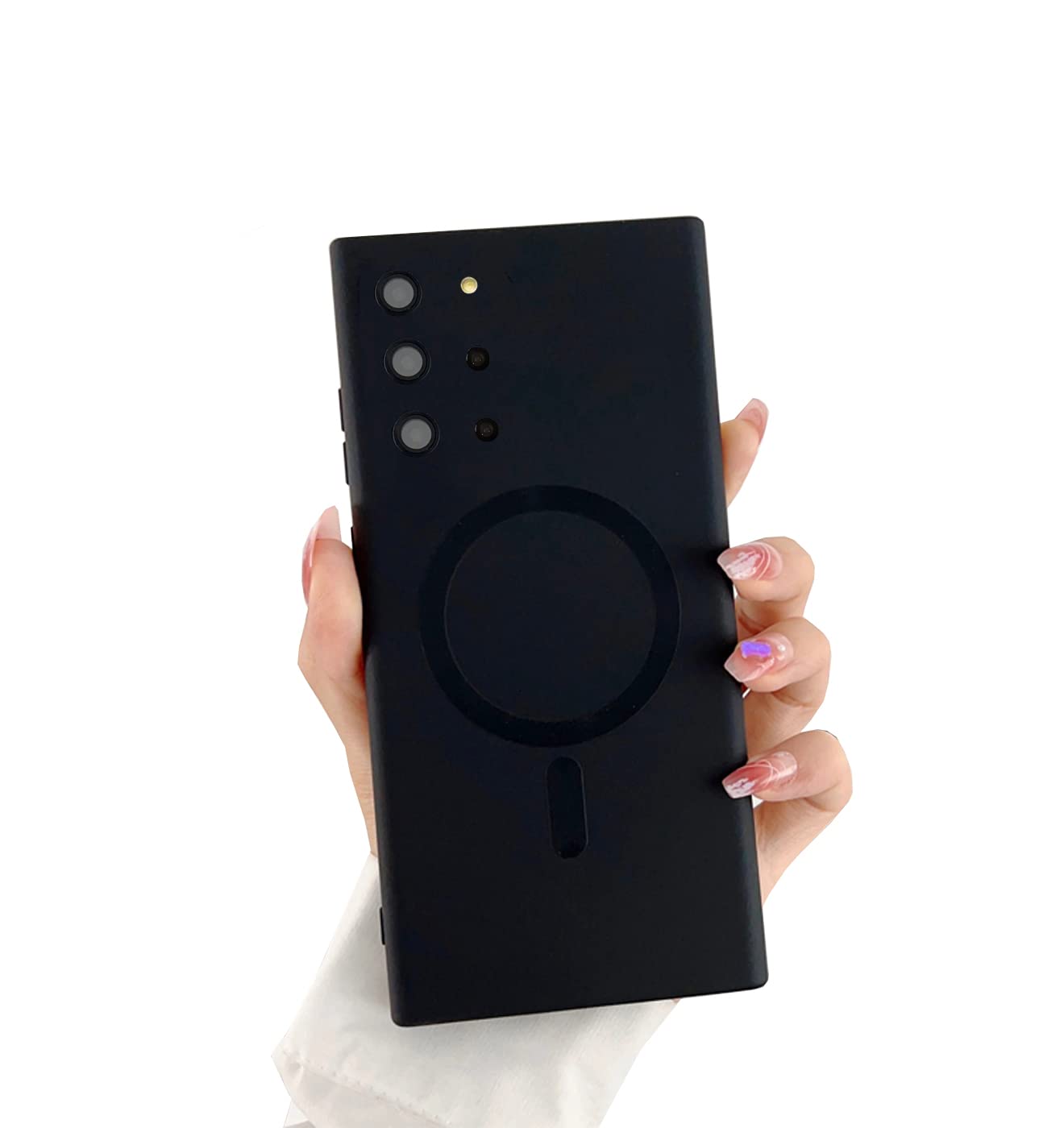 Doowear Galaxy S20+ Plus Case Magnetic[Support Magsafe Charger]Wireless Anti-Scratch Shockproof Silicon Rubber Full Camera Protection Slim Thin Phone