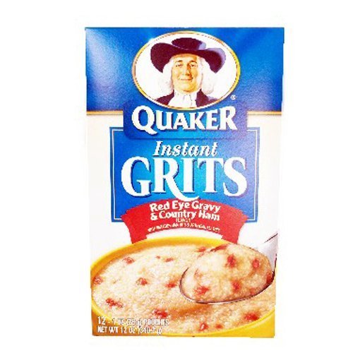 Quaker Instant Grits Red Eye Gravy & Ham 12 oz 6 Unit