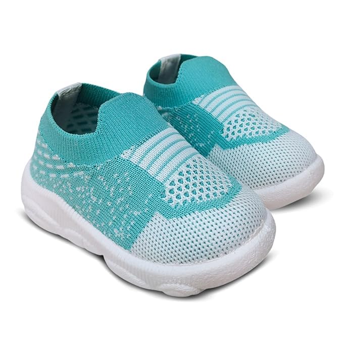 Image of Infant Shoes for Baby Boys & Girls | Musical Sound Walking Shoes | First Walker Shoes for Toddlers | Lightweight Breathable Knit Sneakers | Soft Sole Comfortable Slip On Shoes for Newborns, Babies & Kids