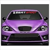 seat motorsport kleidung Die Aufkleber Farbe ist frei wählbar - siehe Bild Nummer 2 - bitte senden Sie Ihren Farbwunsch direkt nach dem Kauf über „Verkäufer kontaktieren“, ansonsten senden wir die Farbe aus dem Titelbild. Wir haben keine Lagerware - jeder Aufkleber wird nach dem Kauf kundenspezifisch angefertigt. Alles wird liebevoll hergestellt und verpackt - Wir lieben Aufkleber!