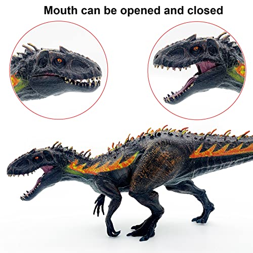 Velká hračka dinosaura Tyrannosaurs Rex 34 cm, figurka na hraní, ručně malovaná pedagogická akční figurka pro sběratele, party favor