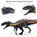 SIENON Large Dinosaur Toy Tyrannosaurs Rex 13.4”, Realistic Plastic Jurassic Dino Figure, Hand-Painted D-Rex Model Educational Action Playset for Kids Party Gift Cake Topper