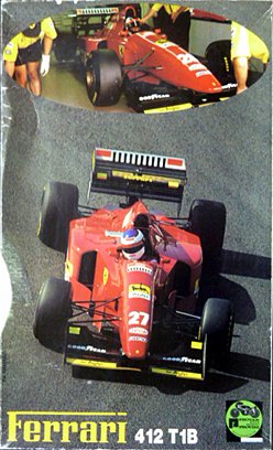 Protar Kit Modellino Auto in scala 1:24 Compatibile per Ferrari 412 T1b Rare Kit