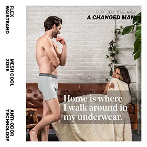 Mio Marino – Premium Cotton, Mens underwear boxer briefs, 5-Pack – Moisture Wicking for Comfort – Skin Fit – Bold Colors3