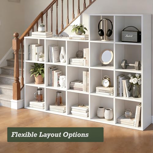 9-Cube-Storage-Organizer-Reversible-Bookcase-Shelf-Open-Cube-Bookshelf-Large-Modern-Storage-for-Living-Room-Bedroom-Office-White
