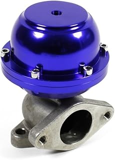 Wastegate 1016104 - Batería externa (38 mm, hasta 500 CV, VR6, 16 V, 20 VT, S2, S4, G60, C20LET, 1016104), color azul