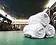 Utopia Towels Baumwoll-Seiftücher-Set, 100% ringgesponnene Baumwolle, hochwertige Flanell-Seiftücher für das Gesicht, sehr saugfähige und weiche Handtücher, 12 Stück (Weiß)