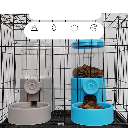 PRIMIL Stainless Steel Automatic Cat , Dog Feeder Programmable Portion Control Pet,Hanging Bowl Single Bowl Pets Supplies Feeding Dispenser,Small & Medium Dogs(Multi),10.16 cm,H_29.46 cm,W_18.49 cm (B0D5DHDB7T) Amazon Price History, Amazon Price Tracker