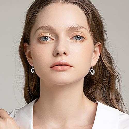 925 Sterling Silver Hypoallergenic Earrings Ear Hook Gift for Women Girls Kids