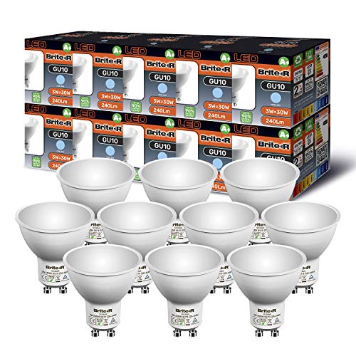 Preisvergleich Produktbild GU10 LED-Glühbirnen, cool white, GU10, 3.00W 220.00V
